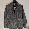 Spellbound Wool-Linen Herringbone Field Jacket - M - NWT