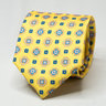 Yellow Medallion Tie Ancient Madder Necktie