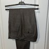 Ambrosi Napoli Trousers Light Brown Holland And Sherry Flannel Size48 (US32)