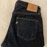 Pure Blue Japan XX-019 14oz Rinsed Selvedge Denim - Relaxed Tapered Fit - Size 33