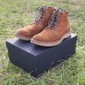 Viberg's Size 10 Withered Fig Aged Bark "Marvington" Service Boots