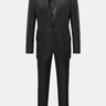 NWT Tom Ford Charcoal Chalk-stripe Suit 40R, 42R, and 44R