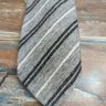 SOLD Viola Milano Grey Stripe Cashmere Tie