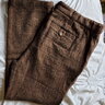 Territory Ahead Back East Herringbone Chino Winter Pants Wool Blend 37 x 30 NWOT