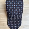 NWOT Drake's Brown Geometric Tie