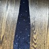 Sid Mashburn Navy with White Diamonds Cotton Woven Tie