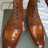 VASS Made To Order Tri Color Oxford Boot - Euro Size 44.5 - US size 10.5/11 - U Last