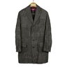 SOLD Sage de Cret Patchwork Wool Coat - Size L