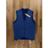 DRUMOHR blue extra fine merino wool vest gilet - Size 50 IT / Large - New with Tags