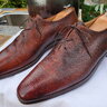 Vintage Masterpiece BERLUTI Pebble Grain Wholecut Dress Shoes-Gently Worn US 11