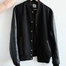 Temple of Jawnz (prior to Falcon) Black Varsity Jacket L