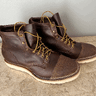 SOLD WESCO HENDRIK BOOTS  - NEW in box - Brown CXL, nat R/O CXL cap - Size 11D