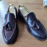 Tricker's Shell Cordovan Tassle Loafer