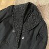 Monitaly Shawl Field Jacket - Black Herringbone 38