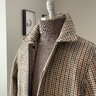 Abercrombie Fitch Dad Coat - Houndstooth