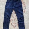 SOLD - Blackhorse Lane Relaxed Tapered Jeans - 31x30