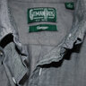 Gitman Vintage grey chambray button-down shirt