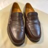 J. M. Weston 180 Loafers in Brown Box Calf Pre-Owned