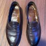 Alden dark brown loafers - Size 9D - Model 9694F