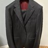 Spier & Mackay 40R Slim Men's Charcoal Suit New With Tags
