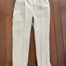Stoffa Sand Cotton Basketweave Trousers ~ Size 30