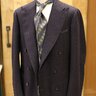 BNWT Ring Jacket Meister Lamarche DB Navy Houndstooth Jacket Size 44EU MSRP $900
