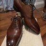 NEW - Yohei Fukuda Guethe Parisian Brown - 8.5UK E (Standard)