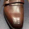 NIB Ralph Lauren Purple Label Edward Green Double Monk Strap Shoes - 8UK - 8.5US