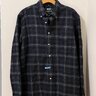 Gitman Vintage x Frans Boone "Bill" Japanese-woven flannel-check, Green/Yellow/Blue, Size L