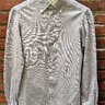 G. Inglese Cotton Pique Long-Sleeve Full-Button Shirt, Beige - Size 15/38