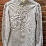 *Drop* G. Inglese Cotton Pique Long-Sleeve Full-Button Shirt, Beige - Size 15/38