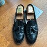 Alden Black Shell Cordovan Tassel Loafers size US10.5D