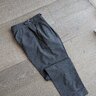 BESPOKE Charcoal Grey Woold Blend Trousers Pants 29