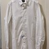 Finamore x Frans Boone Lucio BD Collar, Pinpoint, White, Size 42/16.5 Gaeta fit