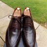 Winson Shoemaker Dark Brown Derby Leather Split Toe Derbys 9.5UK 10.5US 44EU