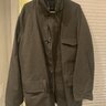 Anglo Italian Country Coat Cotton Canvas in Forest size 56