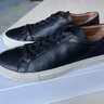 Gustin Black Low Top Sneakers