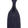 (SOLD) Shibumi Firenze Navy Ancient Madder Silk Tie 58