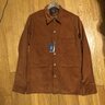 SOLD - Drake's Cinnamon Brown Corduroy Overshirt