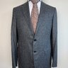 PRICE DROP! - NWT D'AVENZA SOLID GRAY WOOL FLANNEL SUIT 40/50R