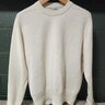 SOLD - Rubato Standard Crewneck In Arctic White - Size Large