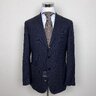 SOLD! NWT SARTORIA PARTENOPEA SOLID NAVY WOOL HOPSACK BLAZER 40/50R