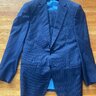 [Sold] ISAIA Blue Stipe Suit Size 40