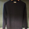 SOLD - The Armoury Navy Wool Crewneck Sweater - Size 50