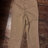 x2 pairs of Drake’s flat front chinos, navy and tobacco, the latter BNWT. 30w.