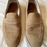 Scarosso beige loafers size 8 (42 EU)