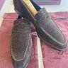George Cleverley "George" Suede Loafers