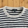 A.P.C. Breton Striped wool sweater