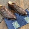 Bespoke Brooks Brothers x Peal & Co Wingtip Dress Shoes