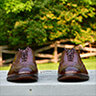 SOLD: Allen Edmonds McAllister Wingtips in Coffee, size 9 3E